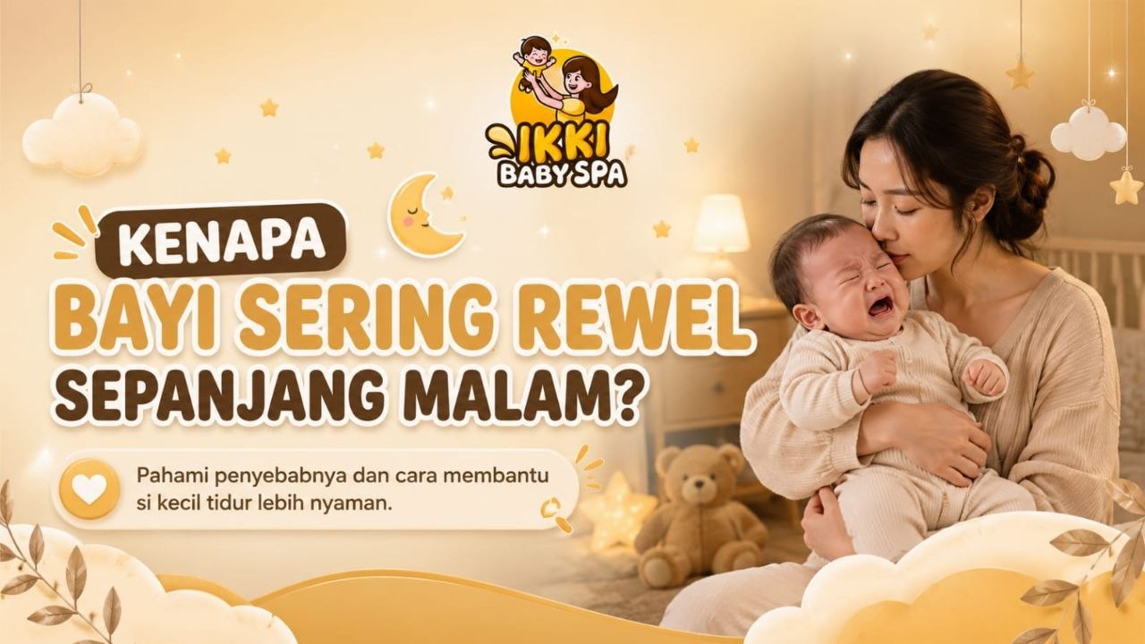 Bayi Sering Rewel di Malam Hari? Bisa Jadi 4 Hal ini Penyebabnya!