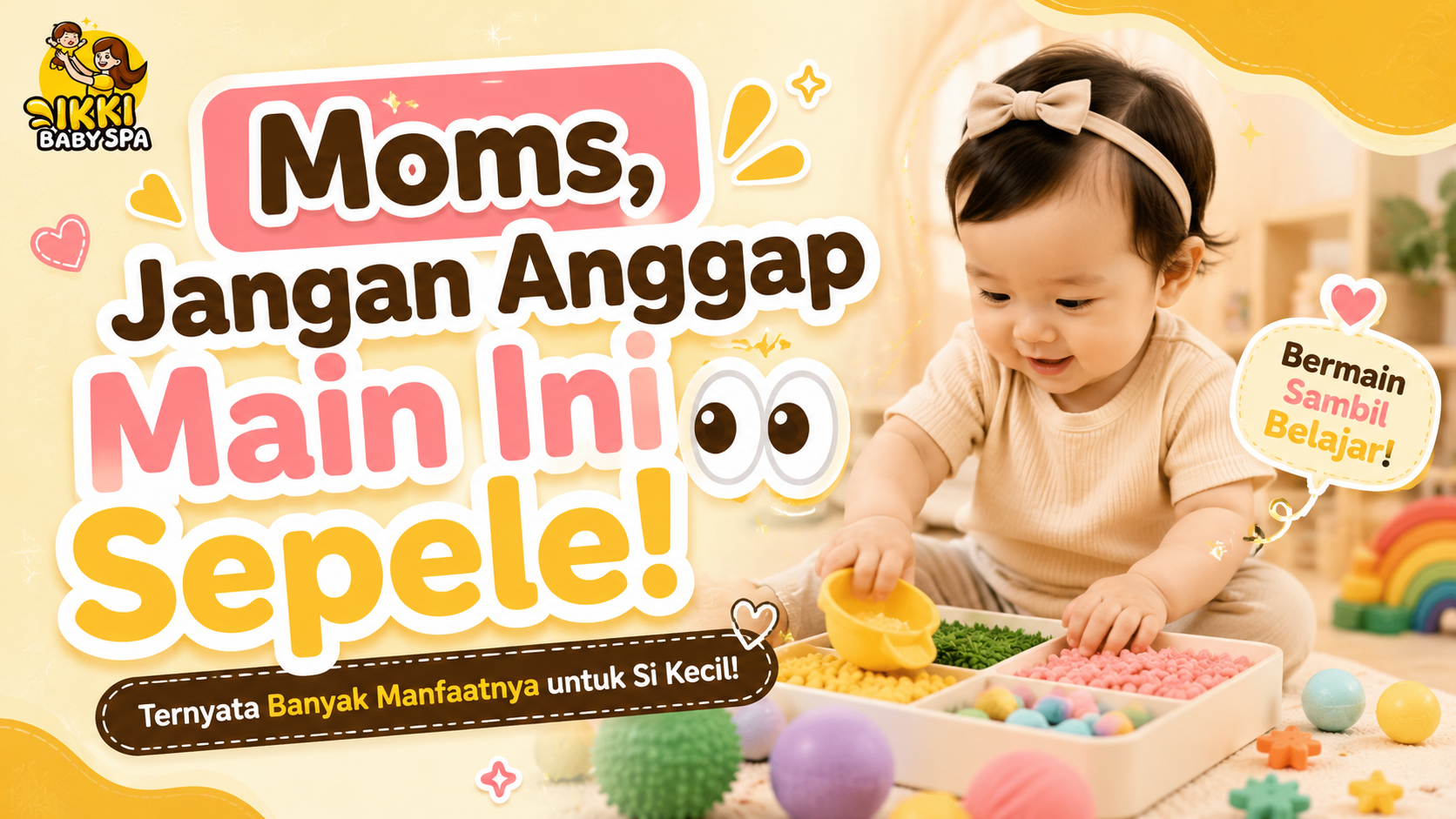 Moms, Jangan Anggap Main Ini Sepele! 👀
