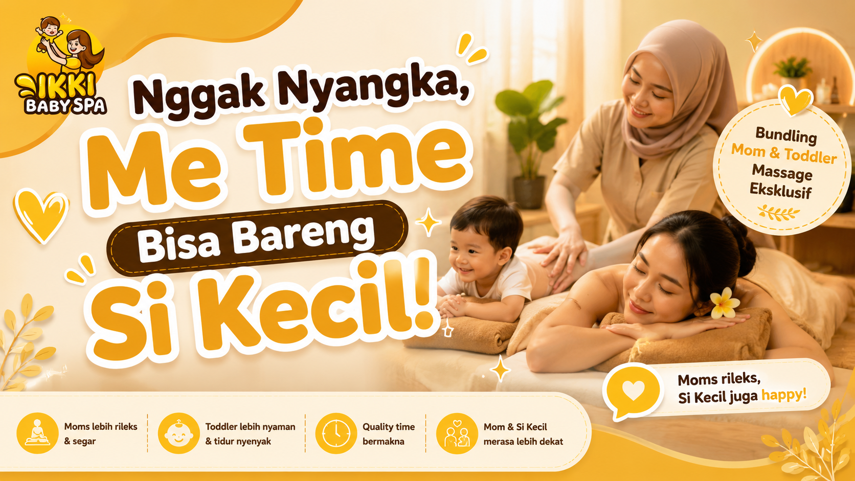 👉 Nggak Nyangka, Me Time Bisa Bareng Si Kecil! ✨